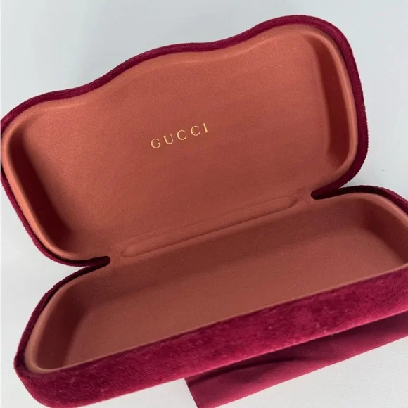 Gucci sunglasses Velvet Case and drawstring dust bag - Picture 2 of 4